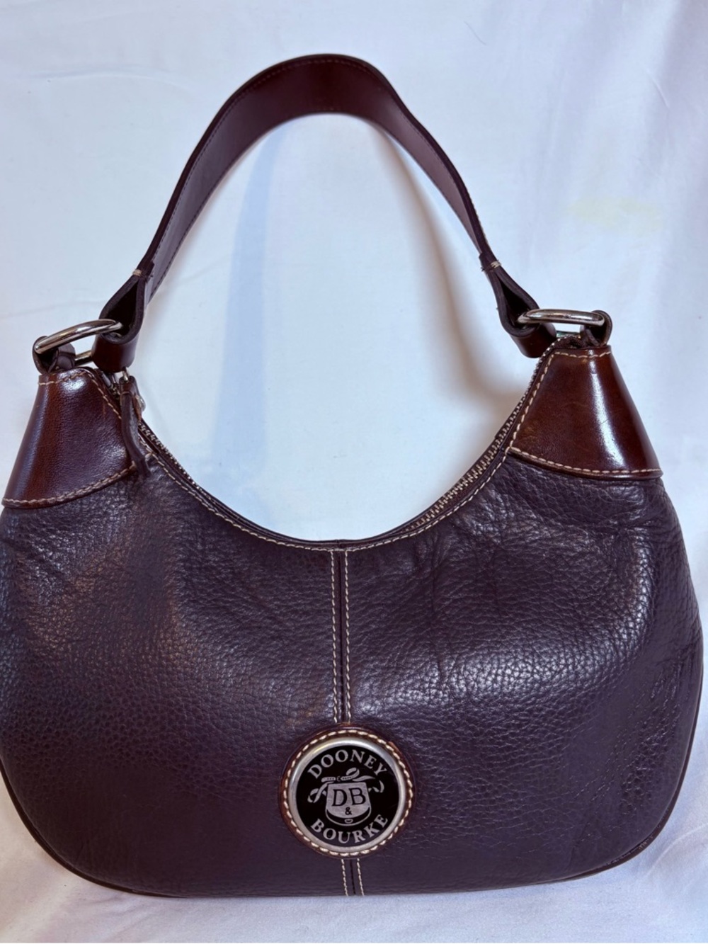 Dooney & Bourke All-Weather Leather Pebble Grain Hobo
